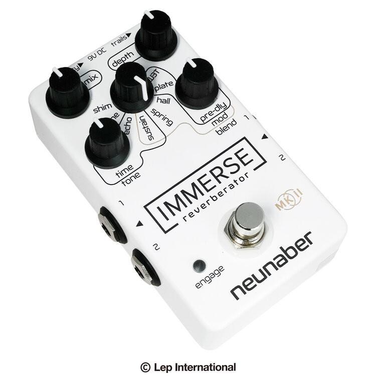 Neunaber Audio Effects Immerse Reverberator MkII White Out