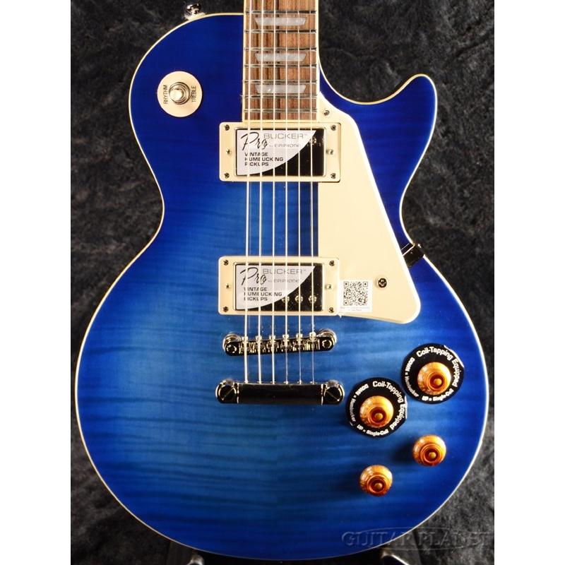 Epiphone Les Paul Standard Plus-top Pro w/Coil Tap トランスブルー