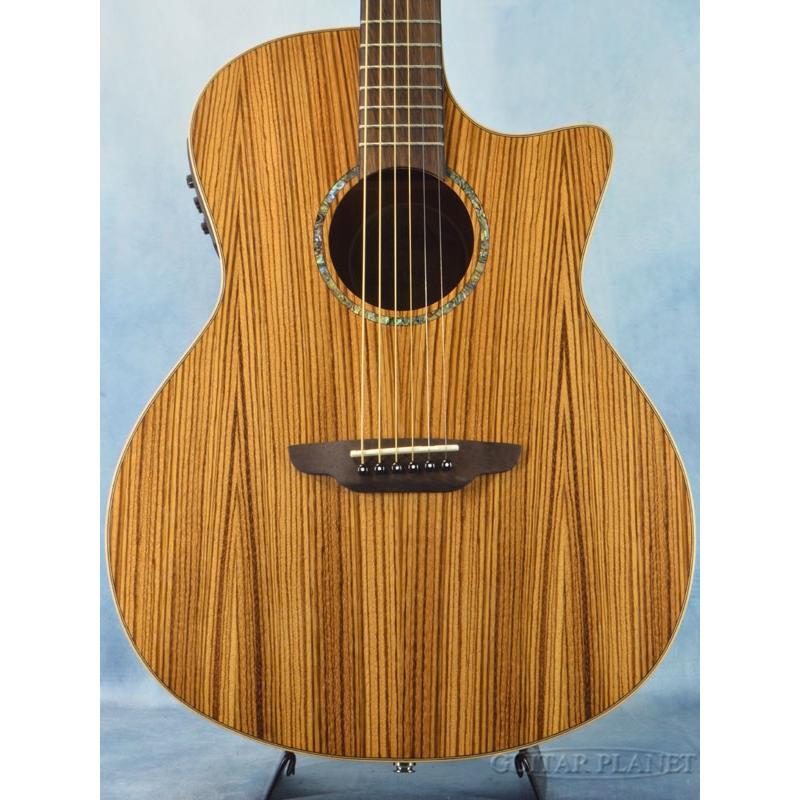 Luna Guitars HT ZBR GCE Zebra Wood Grand Concert 《エレアコ