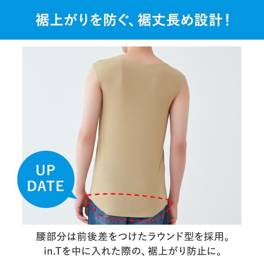 GUNZE（グンゼ） in.T インティー 半袖 ゆったりタイプ 男性下着