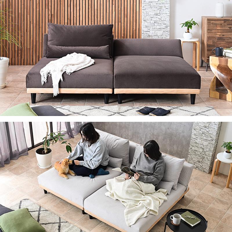 ソファベッド 3人掛け 3P カウチソファ ソファ ソファー 傷に強い 撥水