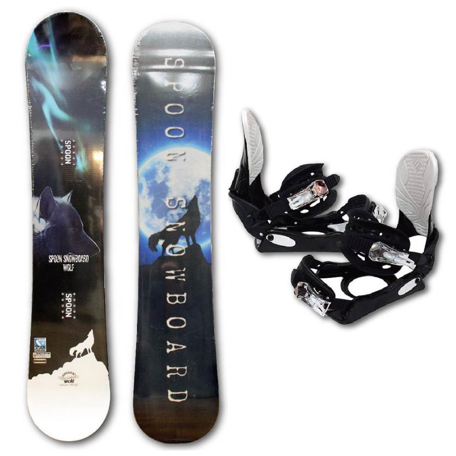 スノーボード スノボー 板 SPOON WOLF 2023 モデル メンズ キャンバー