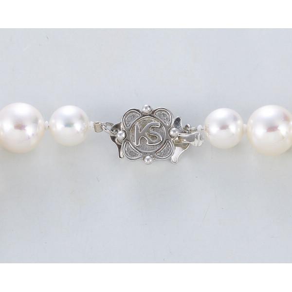 カンサイセレクション 花珠貝パールネックレス・ピアスセット 29012W