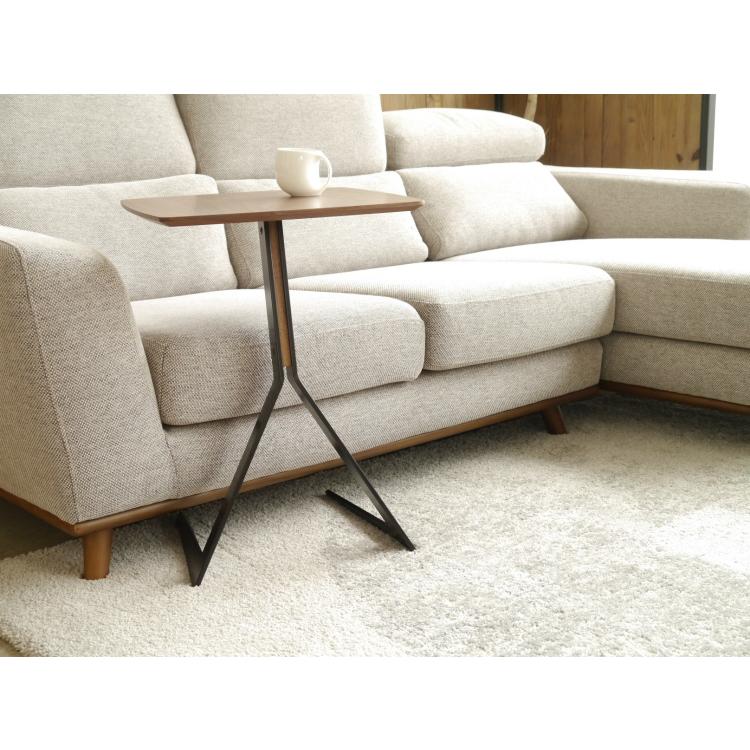 サイドテーブル テーブル おしゃれ コの字 ベッドサイドテーブル 木製