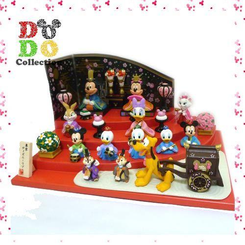 Disney（ディズニー） ミッキーミニー＆フレンズ ひな人形 台座付き