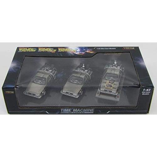 デロリアン バック・トゥ・ザ・フューチャー DE LOREAN 1/43 SET 3 x