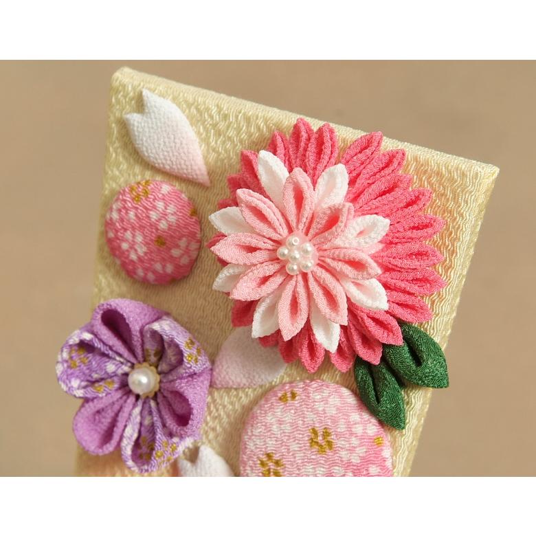 羽子板 ちりめん細工羽子板飾り 初節句 お正月飾り 木製スタンド付