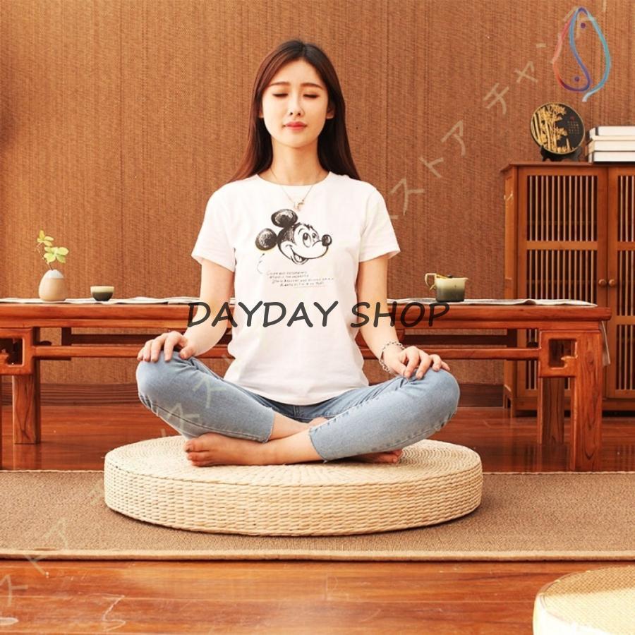 座布団 クッション 瞑想マット ヨガマット 座敷用クッション 厚め