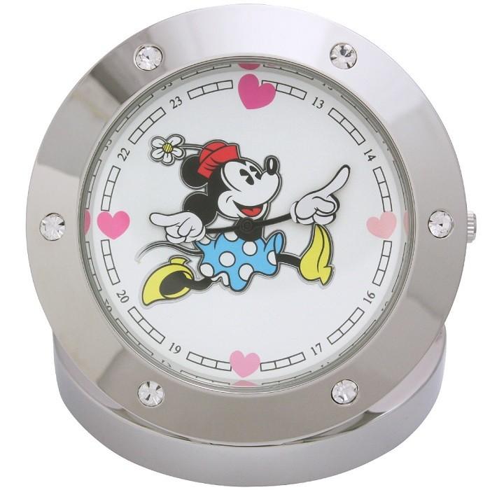 Disney（ディズニー） ディズニークロック ミニーマウスの置時計【送料