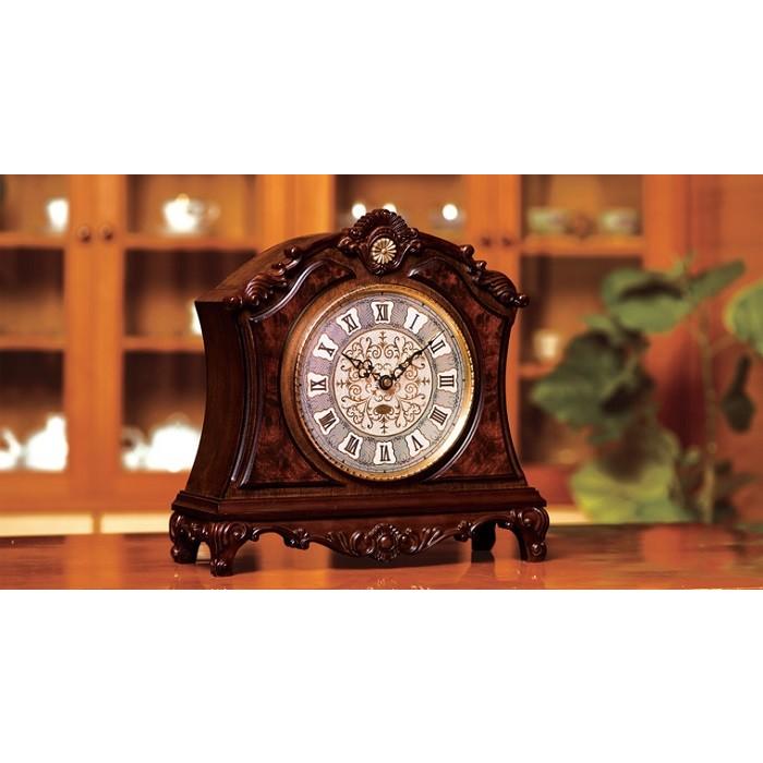 皇室記念 置き時計 宮内庁御用賜 村松時計店謹製 高級天然樺 置き時計