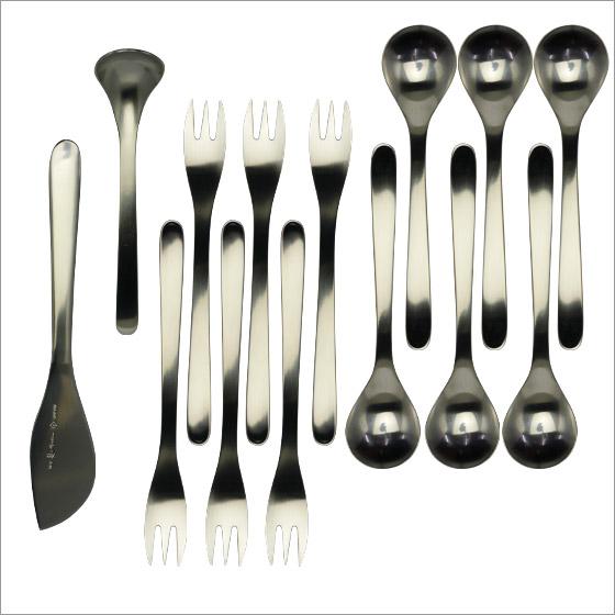 柳宗理 カトラリーセット フルーツ14pcsセット ステンレス カトラリー