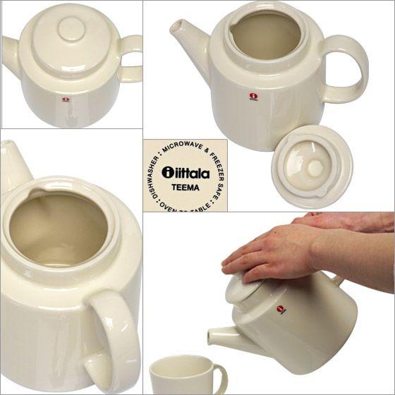 ティーマ 【並行輸入品】イッタラ ティーポット 1L 蓋付 iittala 食器
