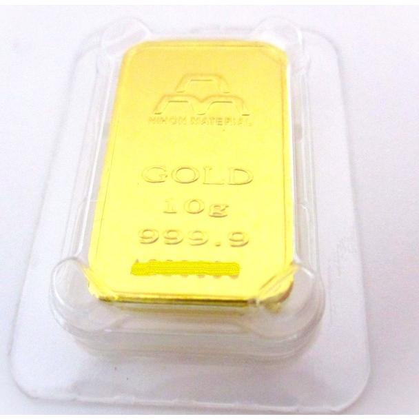 金 インゴット 10g 新品 日本マテリアル 公式国際ブランド 開運グッズ
