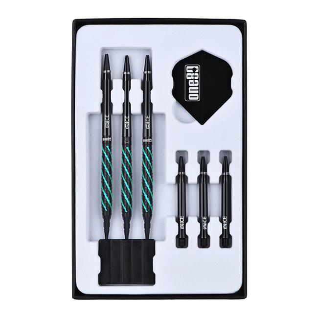 One80(ワンエイティ) NIKN(ニケ) ver.2 2BA 18g Black Emerald DARTS