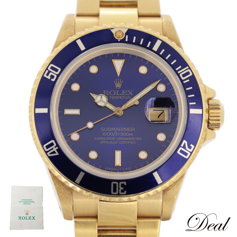 ROLEX（ロレックス） K18YG ROLEX サブマリーナ デイト 16808