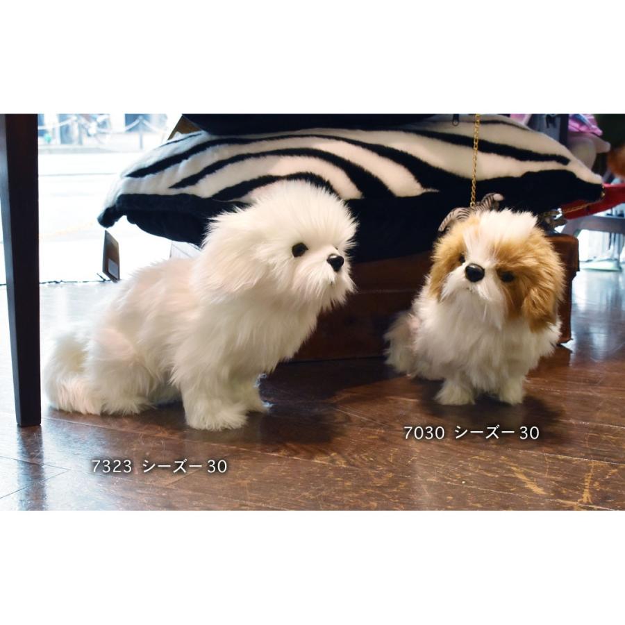 HANSA BH7030 シーズー しーずー いぬ イヌ 犬 ぬいぐるみ リアル