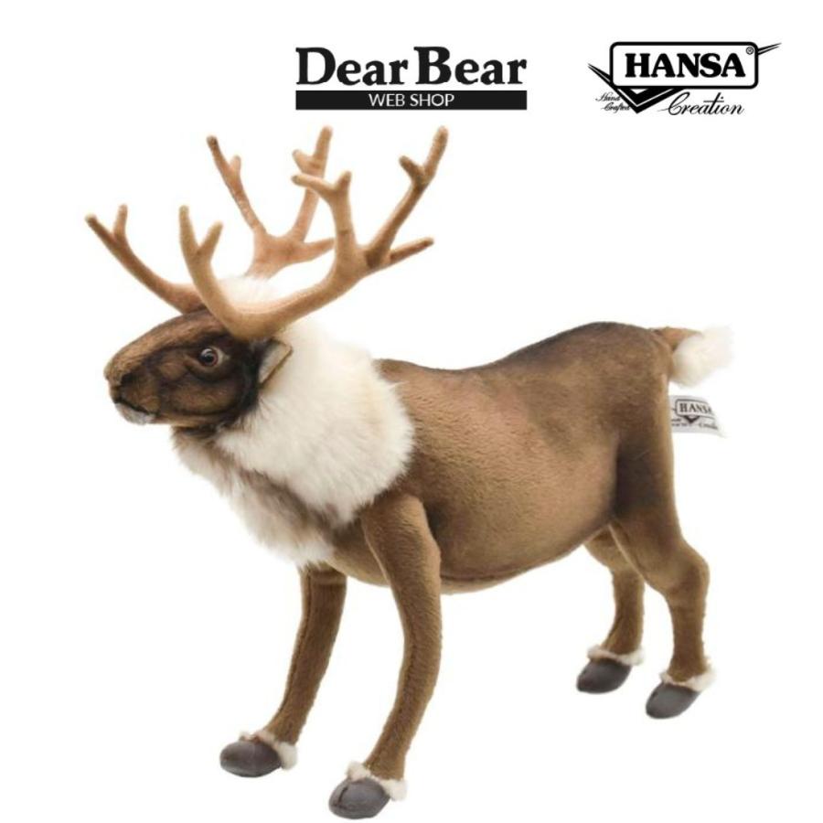 HANSA BH7863 トナカイ となかい 馴鹿 ぬいぐるみ リアル : Dear Bear