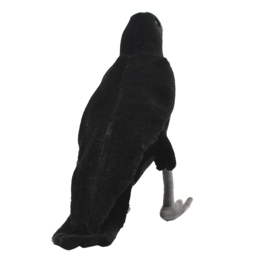 HANSA BH6266 カラス 鴉 からす とり トリ 鳥 ぬいぐるみ リアル