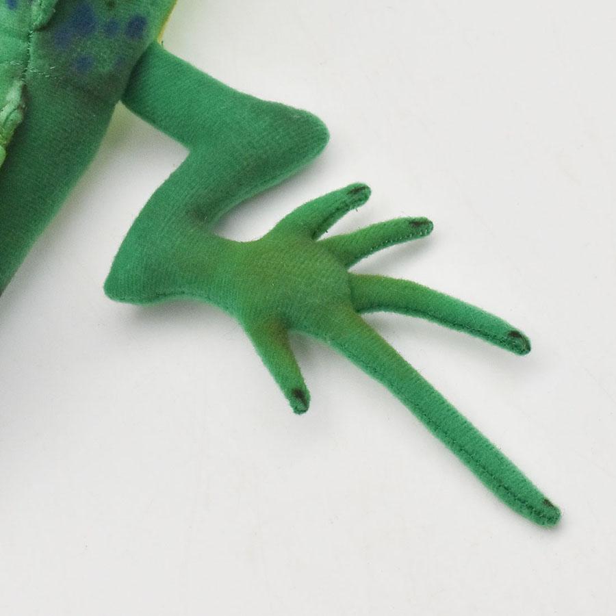 HANSA BH8038 グリーンバシリスク ばじりすく 緑色 ぬいぐるみ リアル