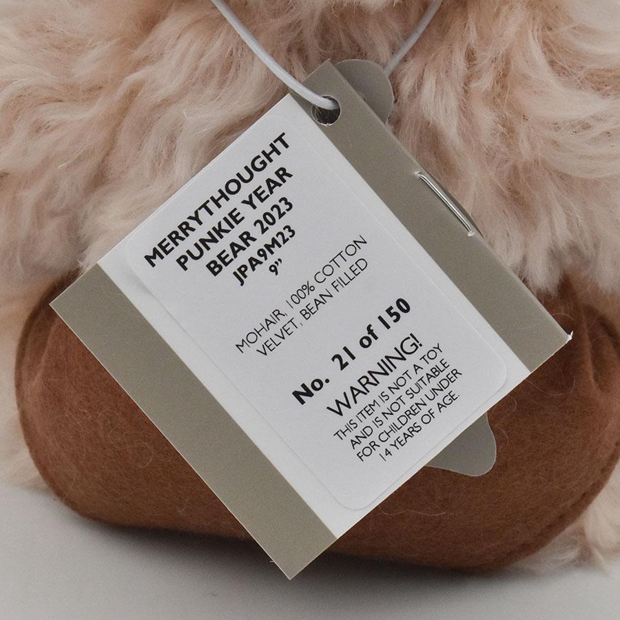 MERRYTHOUGHT（メリーソート） テディベア パンキーイヤーベア2023 No