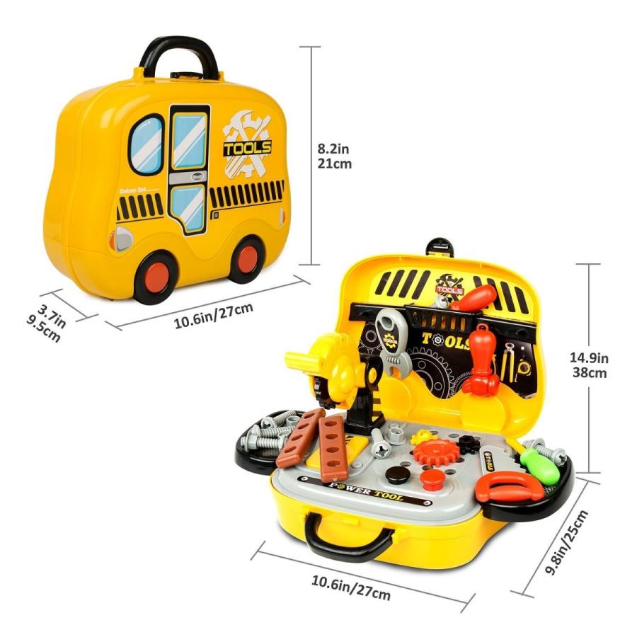 知育玩具 整備工具セット ツールセット ごっこセット 大工セット