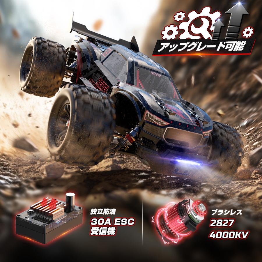 DEERC 高速 ラジコンカー オフロード 大人向け 子供向け リモコンカー