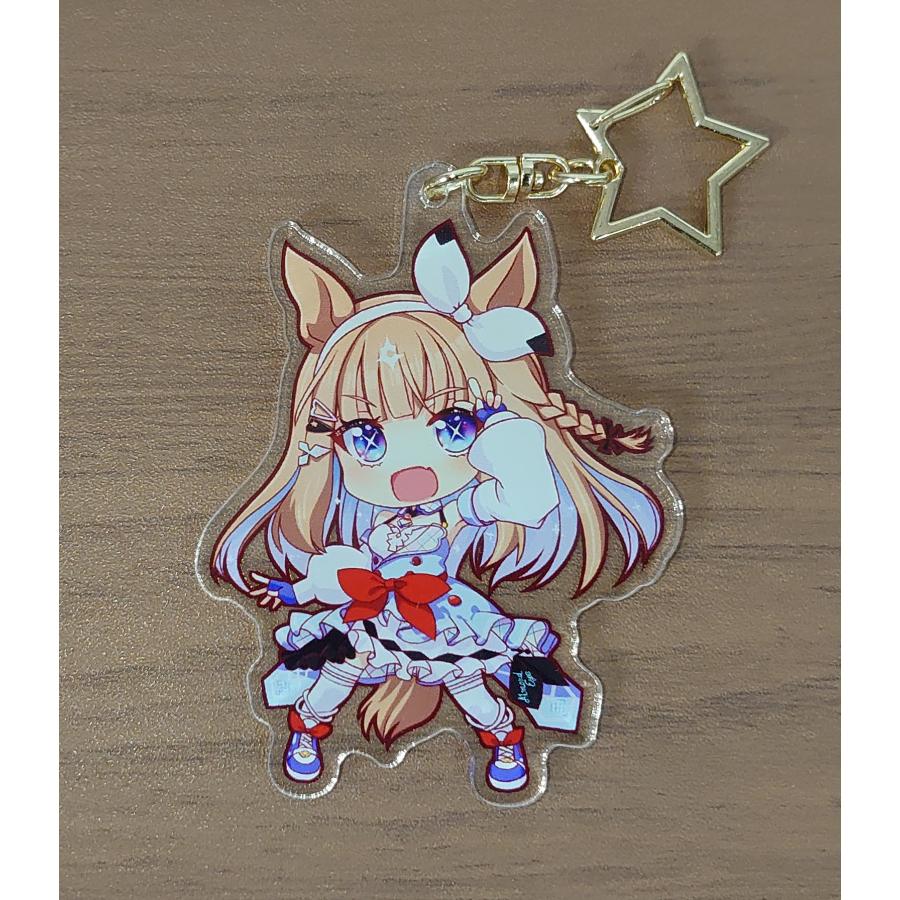 ウマ娘 プリティーダービー アクリルキーホルダー アーモンドアイ 勝負