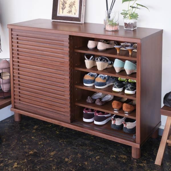 一生紀（ISSEIKI） シューズボックス 下駄箱 靴箱 玄関収納 無垢材