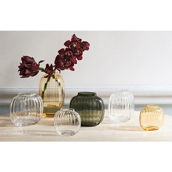 HOLMEGAARD ホルムガード プリムラ 17.5cm オーバル クリア 花瓶