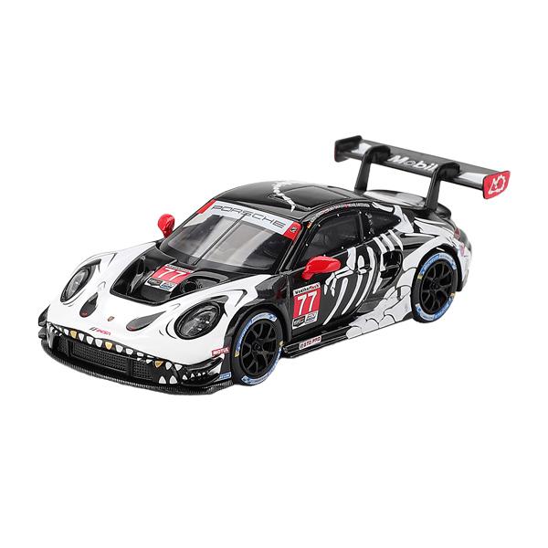 MINI-GT 1/64 ポルシェ 911 GT3 R IMSA プチ・ル・マン 2025 ＃77 AO