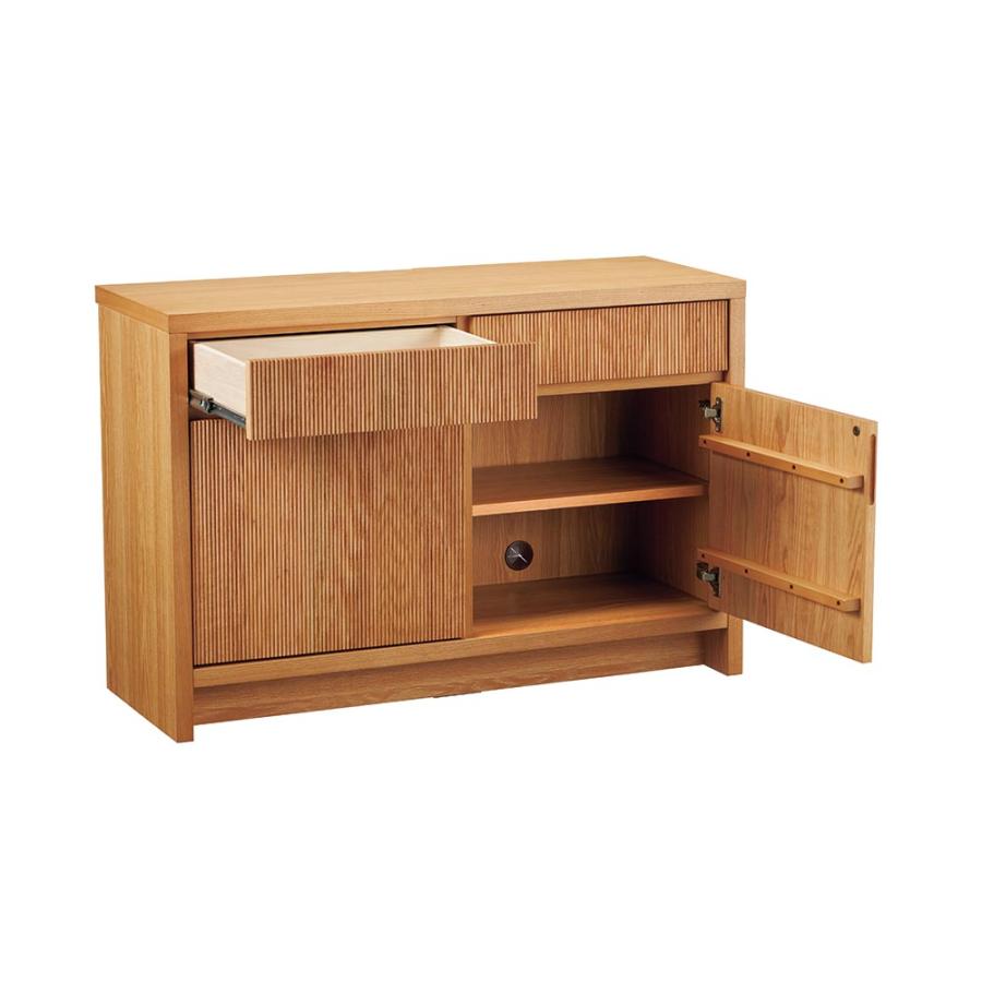 dinos（ディノス） ウェーブカット シリーズ サイドキャビネット 幅