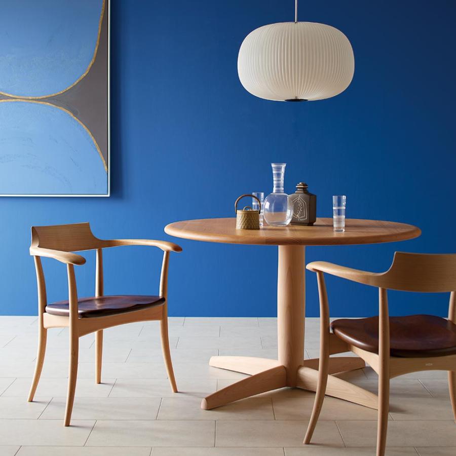 飛騨産業 ≪幅90cm≫ CRESCENT/クレセント ダイニング ラウンド