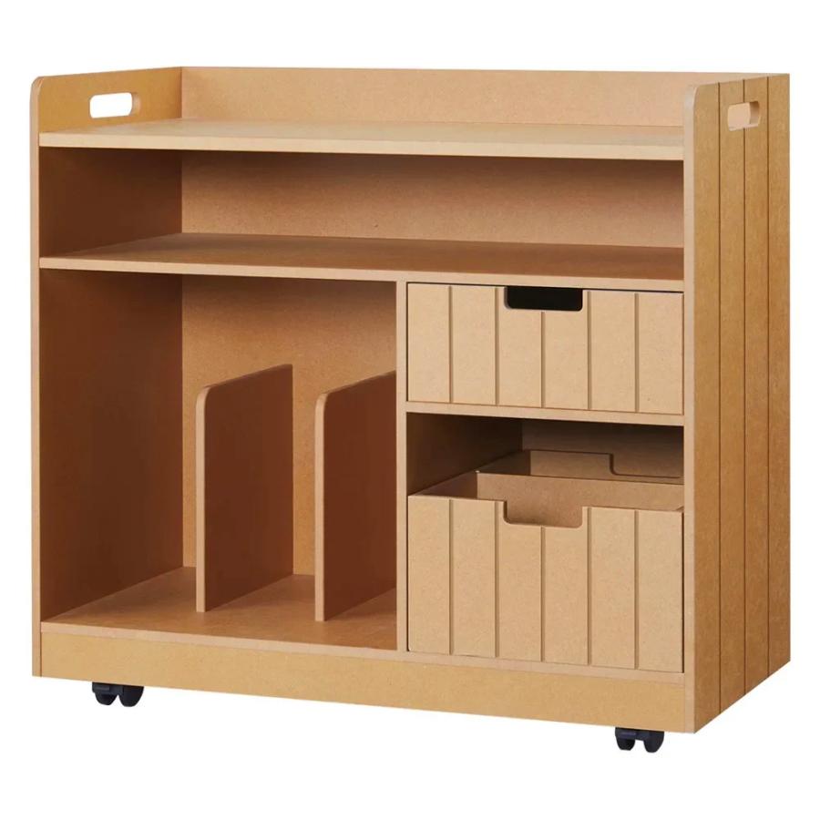 dinos（ディノス） 隠せるリビング整理ワゴン 収納タイプ 幅60cm 小物