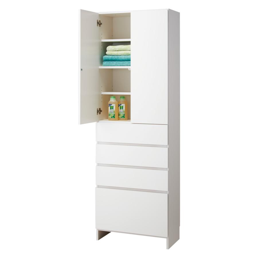 dinos（ディノス） 組立不要 天井まで使える薄型サニタリーチェスト