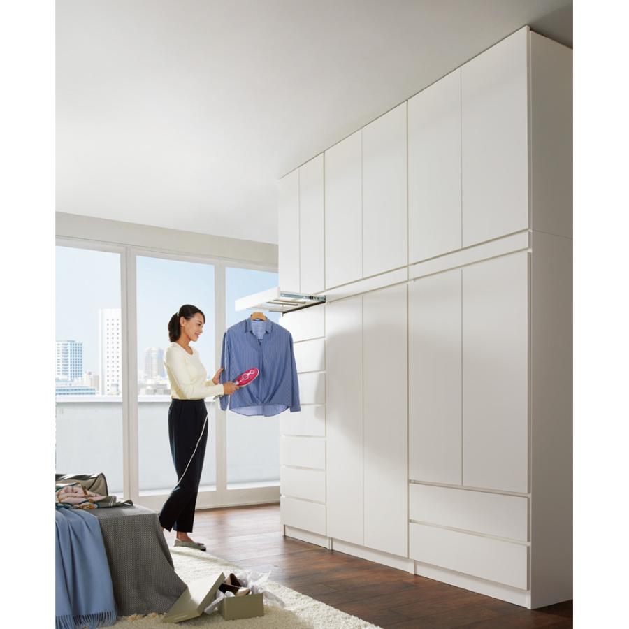 dinos（ディノス） 必要な時だけ引き出せるちょいかけハンガー付き