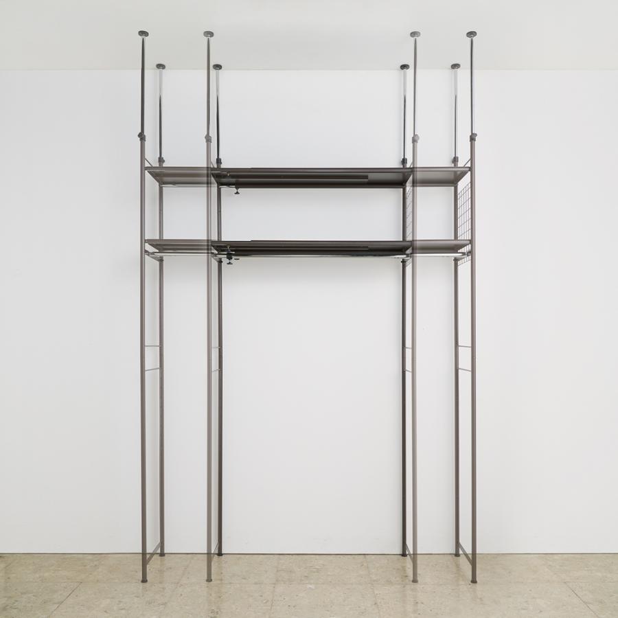 dinos（ディノス） 頑丈フレキシブル伸縮ラック 突っ張り式・幅103