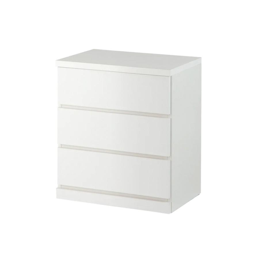 dinos（ディノス） 隠しキャスター付きチェスト 3段・高さ67cm幅60cm