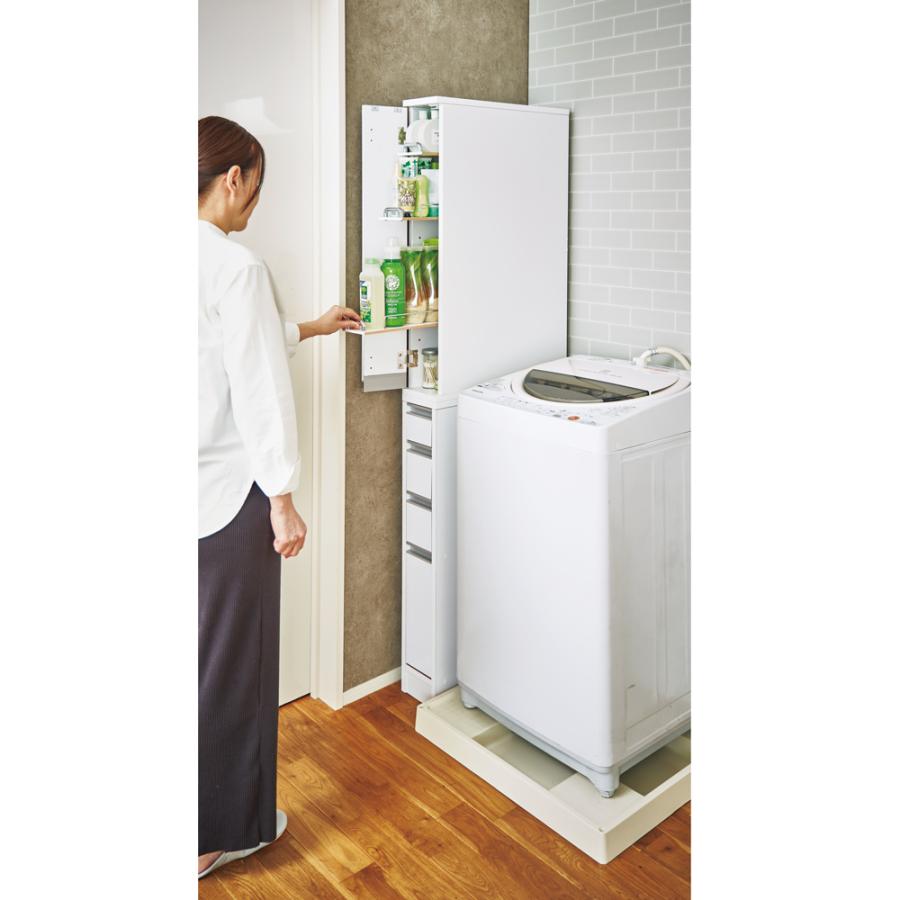 dinos（ディノス） サイズが豊富な光沢すき間収納庫 幅15cm・奥行55cm