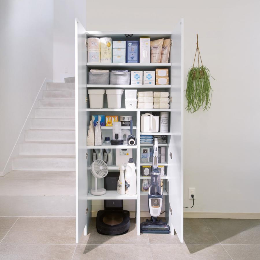 dinos（ディノス） 生活用品をひとまとめ！大容量パントリー収納 幅