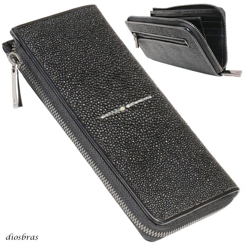 財布 スティングレイ ガルーシャ スティングレー エイ革 ラウンド