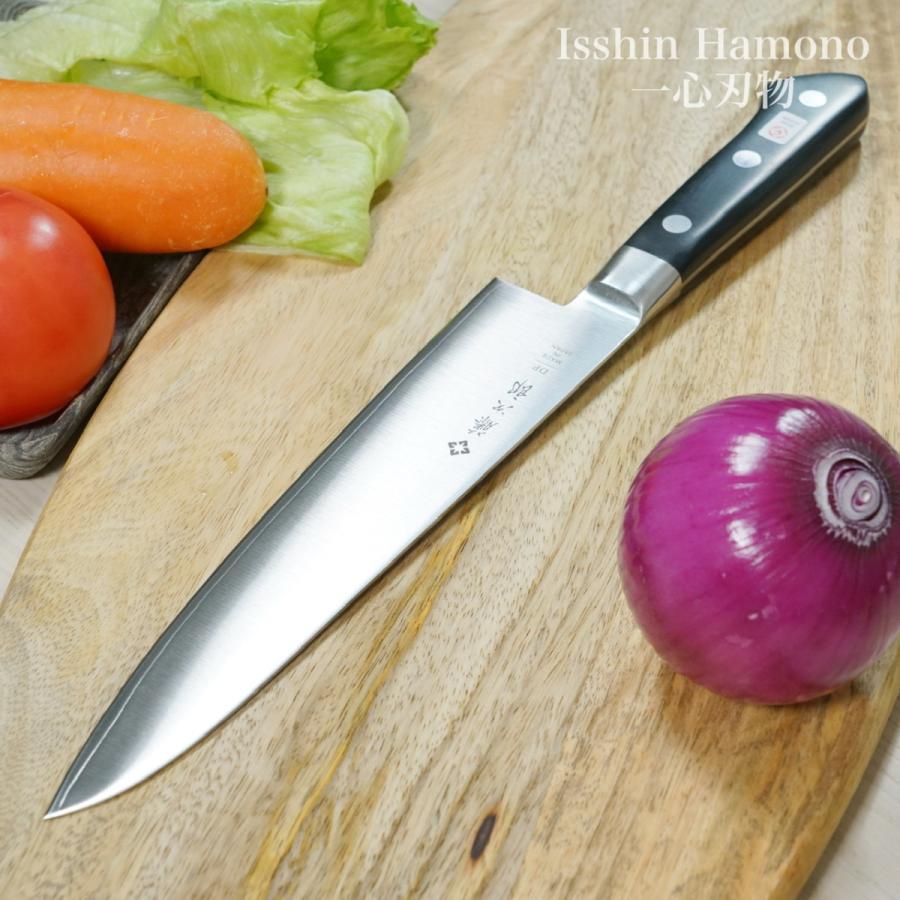 藤次郎 包丁 牛刀 210mm ステンレス V金10号 口金付 CLASSIC 日本製