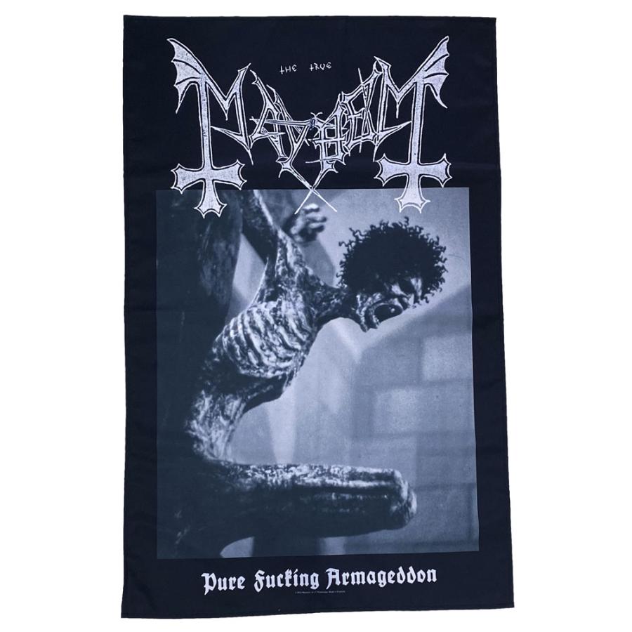 メイヘム・MAYHEM・PURE FUCKING ARMAGEDDON・布ポスター・ポスター