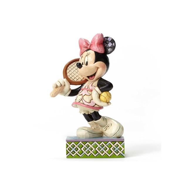 ミニーマウス フィギュア ミニー テニス ハンドペイント＜ディズニー