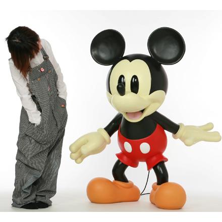 ミッキーマウス・ビッグ 等身大フィギュア ※ 大型商品のため送料別途