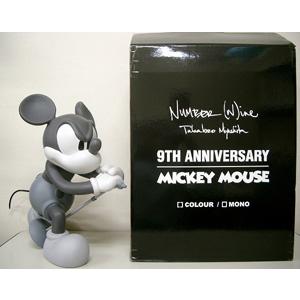 ナンバーナイン number(n)ineミッキーマウスフィギュア（モノクロ