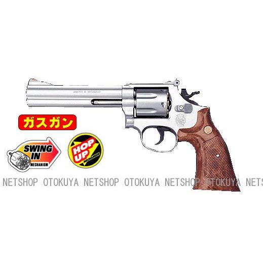 クラウンモデル ガスガン リボルバー S&W M686 357マグナム 6インチ
