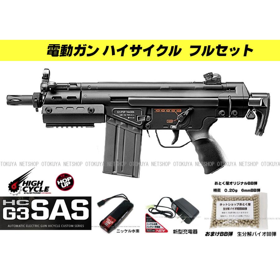 TOKYO MARUI（東京マルイ） □フルセット□ ハイサイクル電動ガン G3