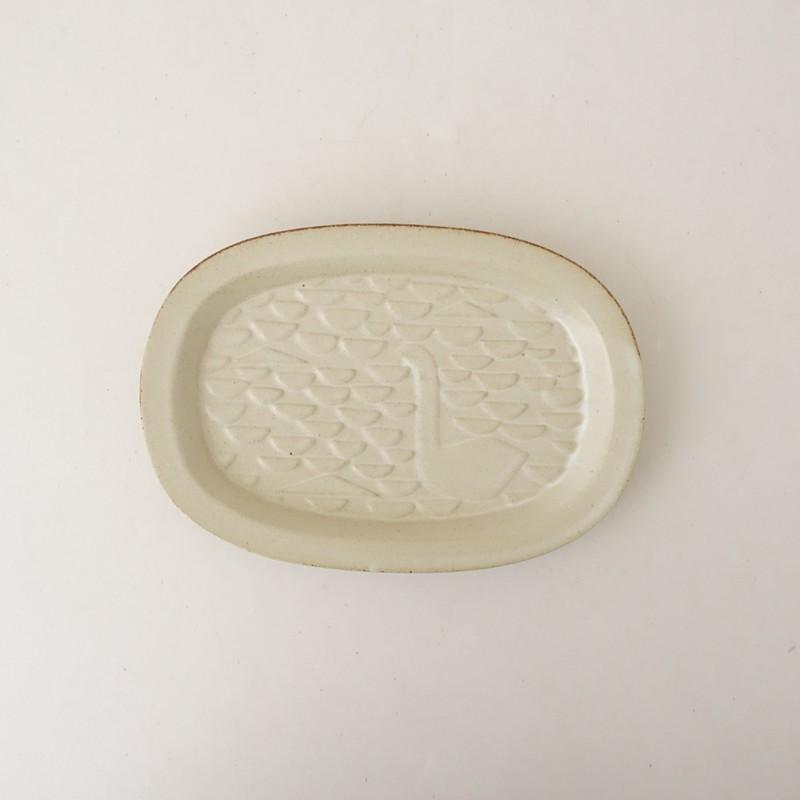 mina perhonen（ミナペルホネン） *winter lake プレートS ホワイト