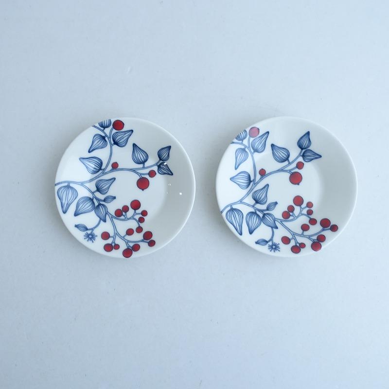 北欧】アラビア ARABIA *Runo ルノ プレート11.5cm フロストベリー 2枚