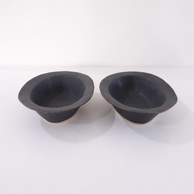 井山三希子 イヤマミキコ *耐熱オーバル 黒 22cm 2点セット*ブラック